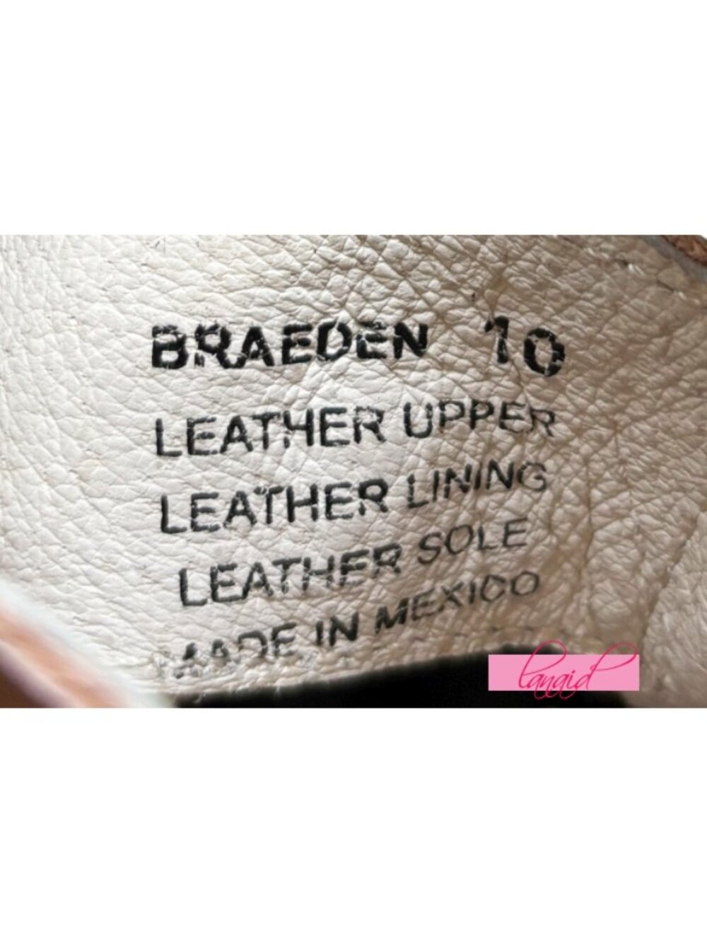 Freebird Braeden Blush Leather Tan Distressed Edgy Buckles Low Heel Sandals 10 - Picture 15 of 16